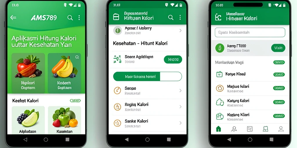 Antarmuka pengguna AMS789 yang menarik dan fungsional.
