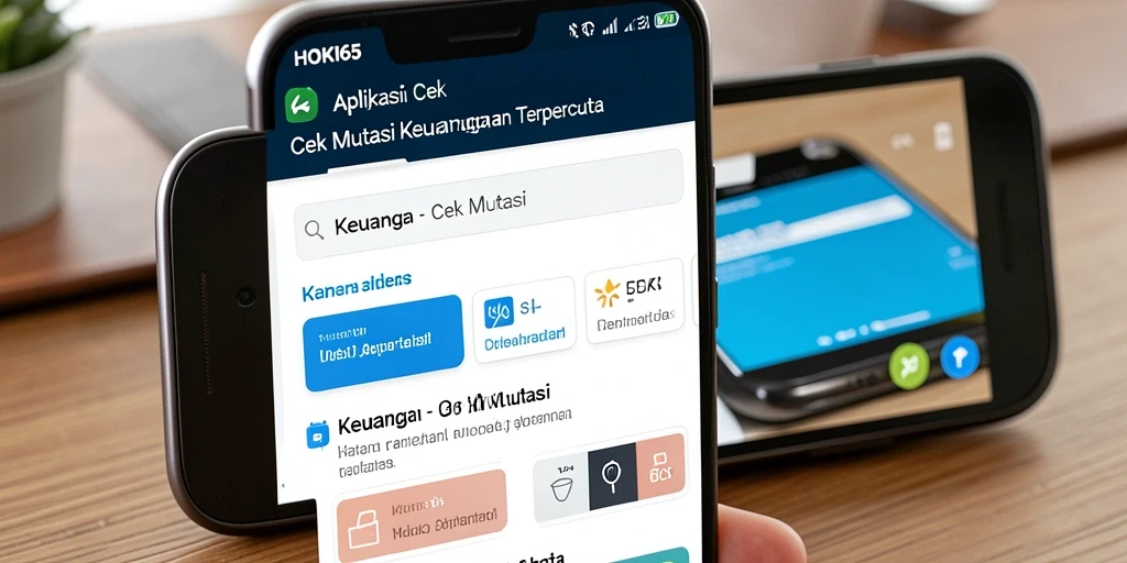 Tampilan antarmuka HOKI65 untuk Cek Mutasi yang mudah dipahami.
