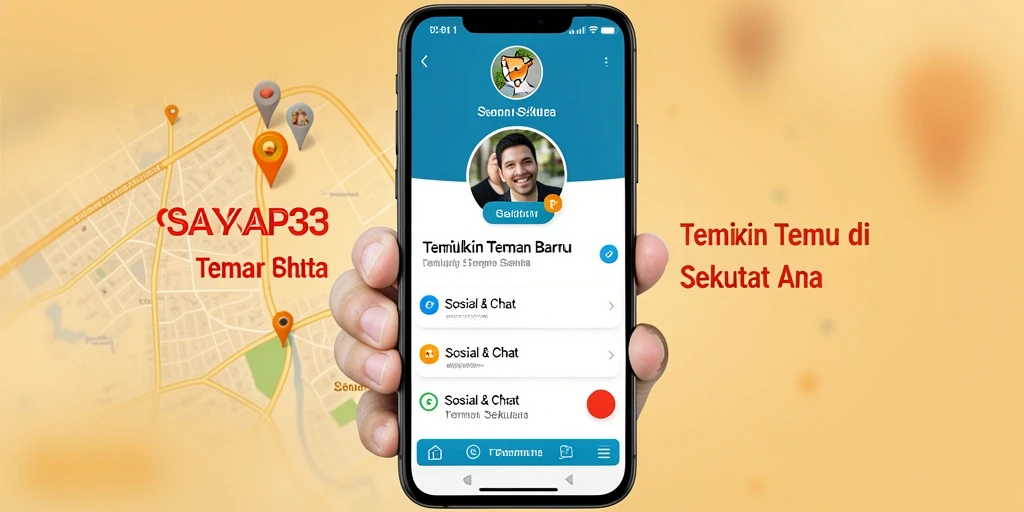 Antarmuka aplikasi SAYAP33 yang ramah pengguna dan interaktif.
